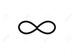 Infinity symbol icons vector illustration. Unlimited, limitless symbol, sign. Infinity icon EPS 10